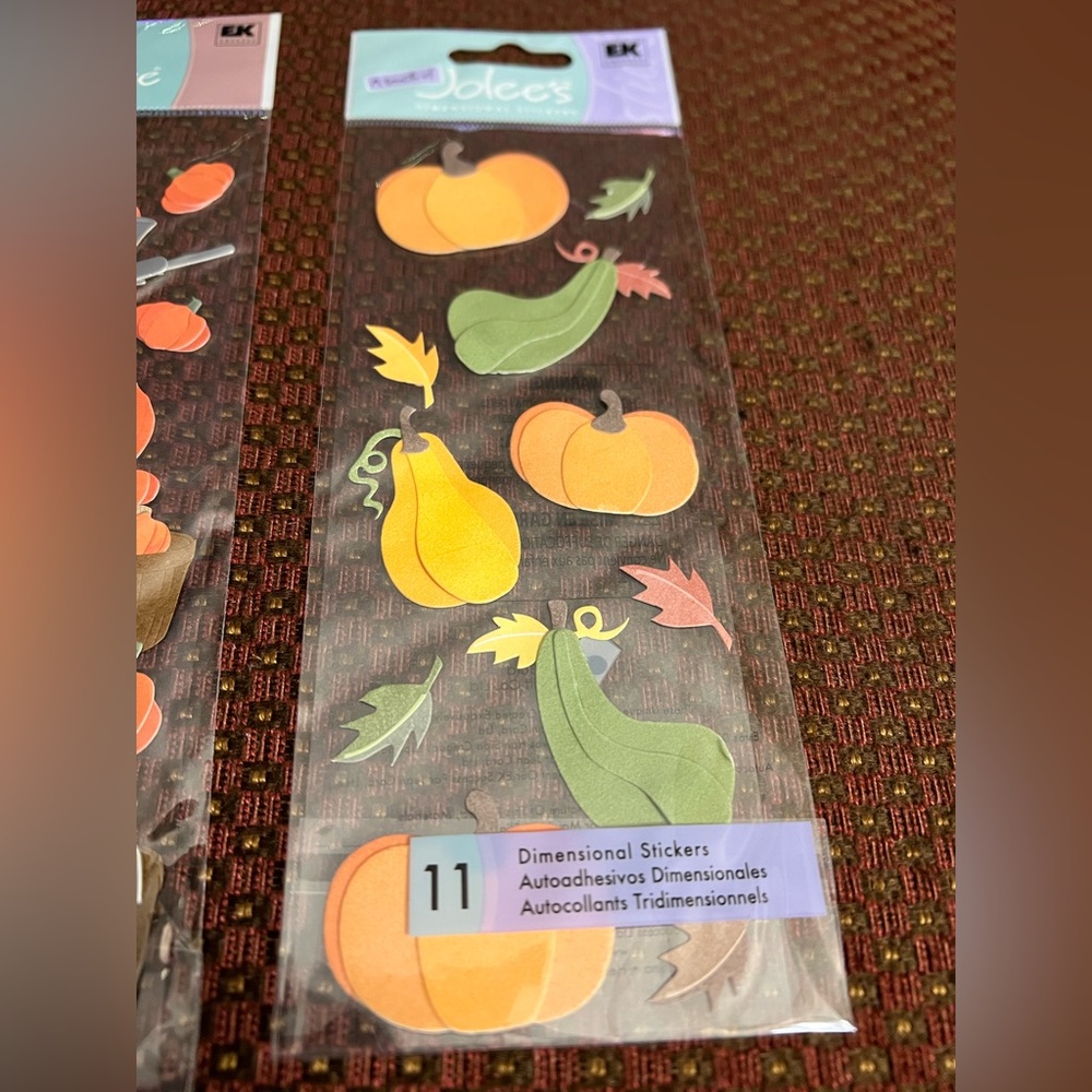 Fall Assorted Scrapbook Stickers - Picture 6 of 6